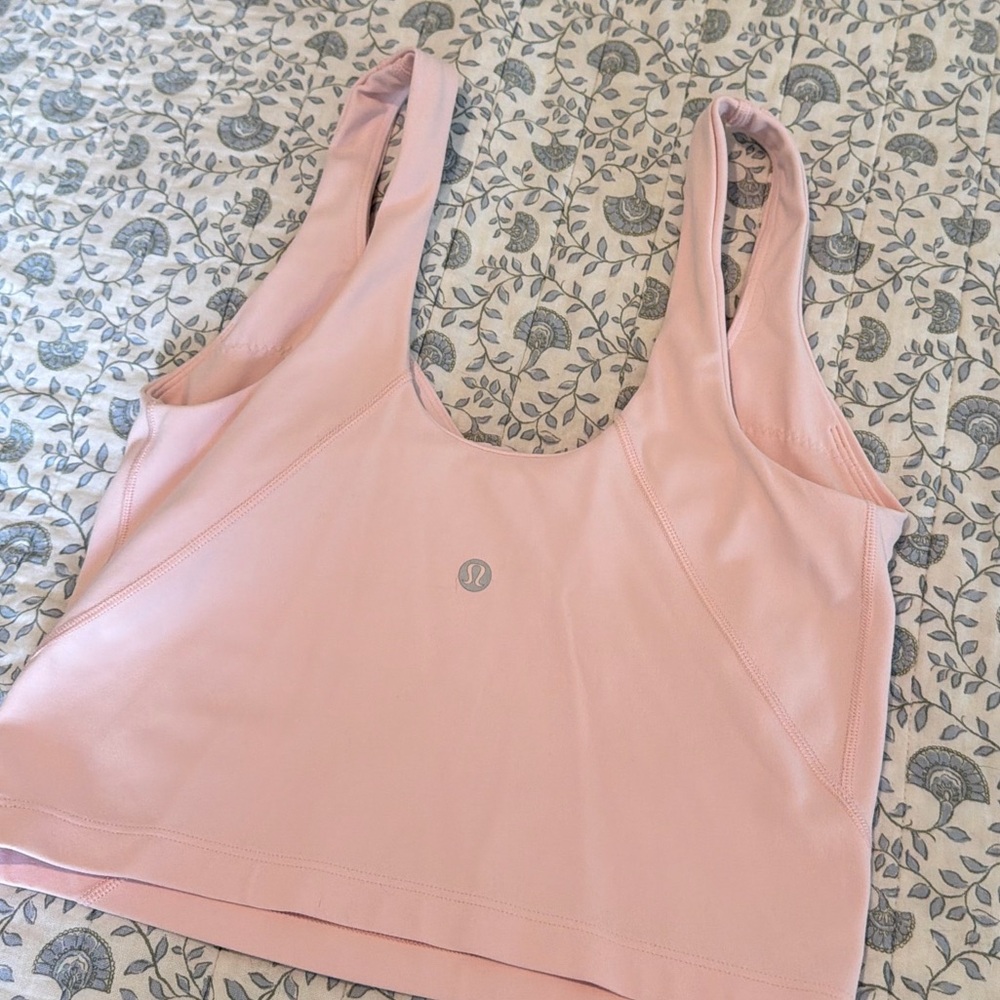 lululemon athletica Light Pink Tank Top